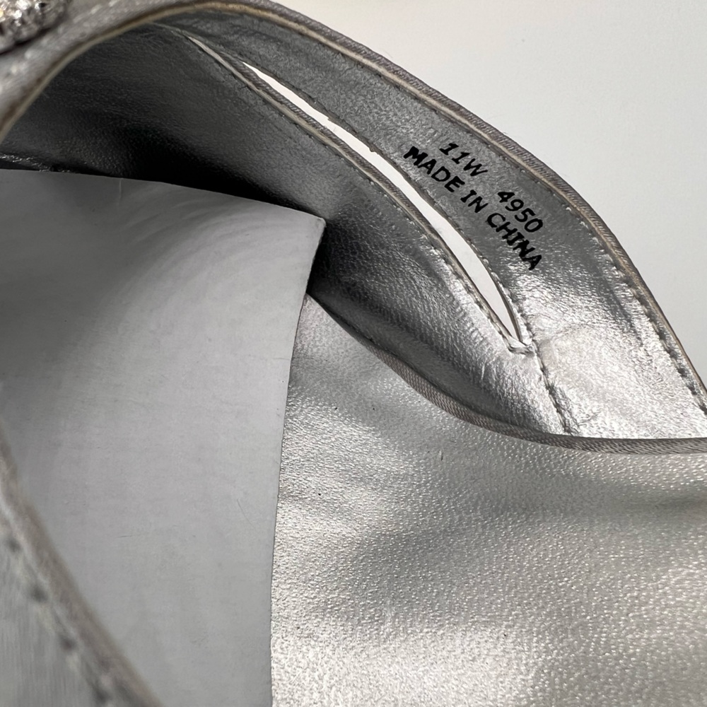 Silver medium heels - Picture 7 of 8